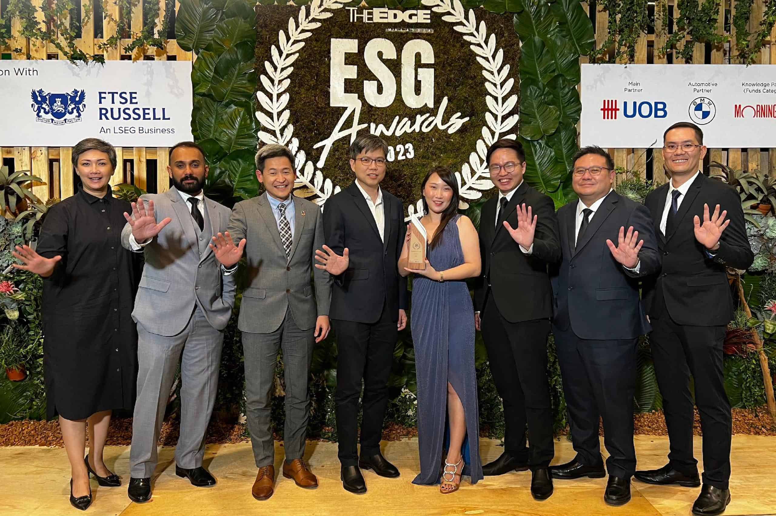 The Edge ESG Award – Silver under the Healthcare  Category
