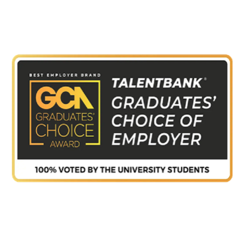 Graduates’ Choice Award - Most Preferred Graduate Employers in 2026 - Ranked #1 in Manufacturing (Rubber) Category